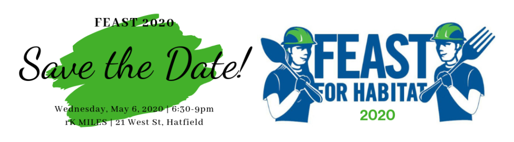 Feast 2020 is May 6, 6:30-9pm, at rK MILES